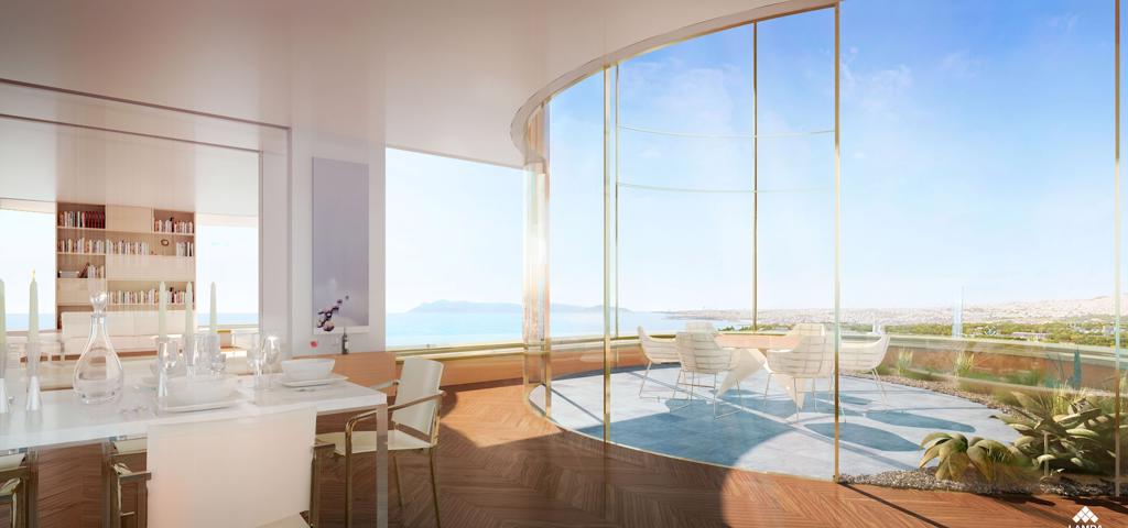 Τα σχέδια του Μarina Tower παρουσίαζει η Lamda Development Τα σχέδια του Μarina Tower παρουσίαζει η Lamda Development